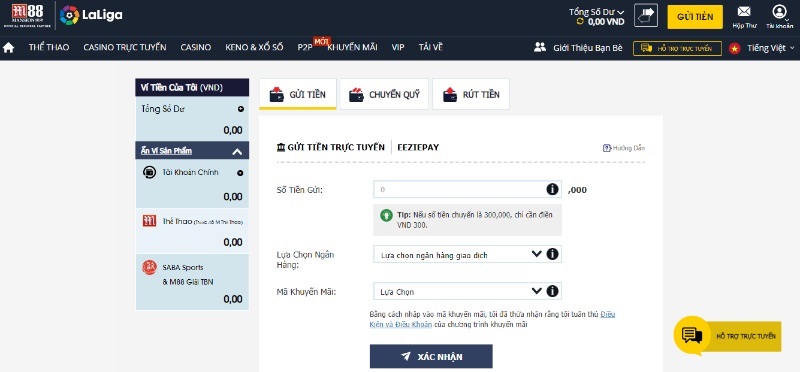 nạp tiền cổng game thông qua thẻ cào 
