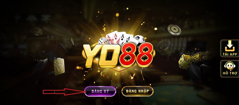 thao tác đăng ký yo88 