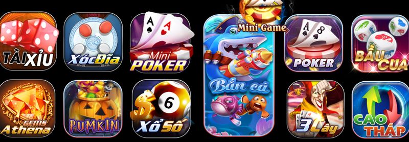 Mini game có nhiều tính năng thú vị 